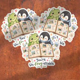 You're Un-Frog-ettable Clipart thumbnail 5