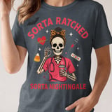 Sorta Ratched Sorta Nightingale Tee thumbnail 4
