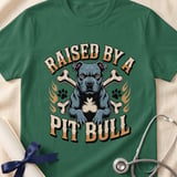 Raised By A Pit Bull Tee | Pit Bull Lover Shirt | Pittie Shirt | Bully Breed Apparel thumbnail 10