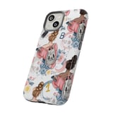IPhone Tough Cases Tote Bag Throw Pillow: Student Design, Books, Floral, Back To School thumbnail 10