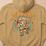 Dallas Rodeo Cow Hoodie thumbnail 7