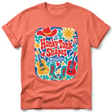 Honky Tonk Shapes ~ Comfort Colors Premium Tee thumbnail 4