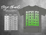 Pickles T-Shirt, Trendy Collegiate Pickle Shirt, Retro Foodie Graphic Tee, Funny Pickle Lover Gift, Cute Vintage College Aesthetic Shirt thumbnail 2