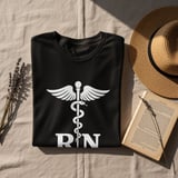 Registered Nurse T-Shirt: Healthcare Caduceus, RN Symbol, Medical Profession Top thumbnail 9
