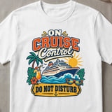 On Cruise Control Vacation Graphic T-Shirt thumbnail 3
