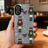 Blalck Nutcracker iPhone Case: Holiday, Protective, Winter, Gift, Christmas Decor thumbnail 8