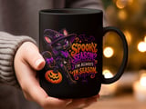 Spooky Season Black Cat Mug thumbnail 13