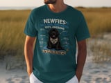 Funny Newfie Dog Anatomy Tee thumbnail 7
