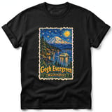 Gogh Evergreen ~ Comfort Colors Premium Tee thumbnail 1