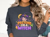 Pretend I'm A Witch Tee or Sweatshirt thumbnail 17