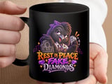 Rest In Peace Fake Diamonds Raven Mug thumbnail 17