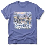 Snowy Village ~ Comfort Colors Premium Tee thumbnail 10