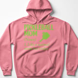 Pickleball Gildan Fleece Hoodie, Pickleball Mom (Noun) 1. Like a Normal Mom but Cooler, Court Pullover thumbnail 11