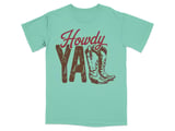 Howdy Y'all Western Boots Graphic T-Shirt thumbnail 9