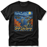 Gogh Lake George ~ Comfort Colors Premium Tee thumbnail 2