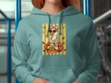Pumpkin Spice Goose Sweatshirt, Cozy Fall Aesthetic Hoodie, Cute Autumn Animal Lover T-Shirt, Whimsical Seasonal Gift for Her thumbnail 12
