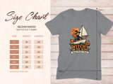 Witchy On The Wind Broom Prefer A Boom Sailing Witch Ocean Graphic Crewneck Sweatshirts thumbnail 5