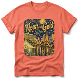 Neon and Gold ~ Comfort Colors Premium Tee thumbnail 4
