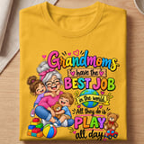 Grandmoms Have The Best Job Tee thumbnail 9