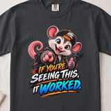If You're Seeing This Parker the Possum Tee thumbnail 3