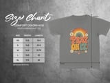 Pray On It Christian Youth T-Shirt | Retro Faith Rainbow Tee | Vintage Inspirational Boho Religious Gift for Her Women thumbnail 2