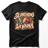 Se Prendió La Vaina T-Shirt – Dominican Merengue & Culture Tee thumbnail 5
