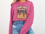 Game Days We Wear Black & Gold Tee thumbnail 11
