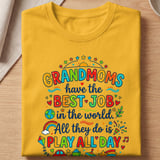Grandmoms Have The Best Job Tee thumbnail 9