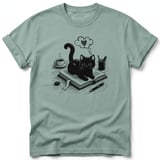 Bookish Black Cat Tee thumbnail 30