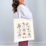 Bookish Ghosts Tote Bag thumbnail 4