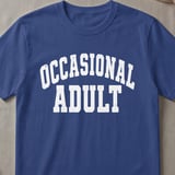 Occasional Adult Collegiate T-Shirt thumbnail 3