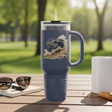 Grand Wagoneer Tumbler, The Waggy Car Tumbler, Off Road Vehicle Tumbler, Cars at Petralla Shop, Automotive Gift, Classic SUV Tumbler thumbnail 2