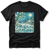 Gogh Snow ~ Comfort Colors Premium Tee thumbnail 1