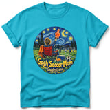 Gogh Soccer Mom ~ Comfort Colors Premium Tee thumbnail 5
