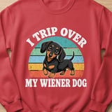I Trip Over My Wiener Dog Tee thumbnail 8