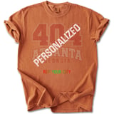 Personalized - Area Code, City, State Tee thumbnail 3