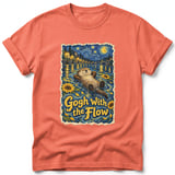 Gogh With the Flow ~ Comfort Colors Premium Tee thumbnail 4