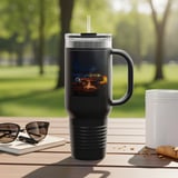 Grand Wagoneer Tumbler, The Waggy Car, Camping by Lake, Stars Tumbler, Gift for Car Lover, Grand Wagoneer Gift, Car Tumbler thumbnail 4