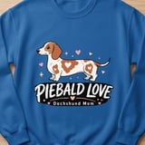 Piebald Love Dachshund Mom Tee thumbnail 7