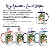 Whimsical Potted Plant Mug Digital thumbnail 3