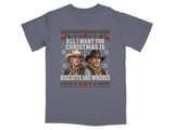 Cowboy Christmas Biscuits Tee thumbnail 2