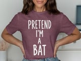 Pretend I'm A Bat Tee thumbnail 2