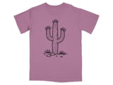 Desert Bloom Cactus Art T-Shirt thumbnail 4