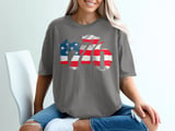 Vintage 1776 Distressed Flag Graphic Tee thumbnail 6