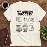 My Writing Process Softstyle Tee thumbnail 2