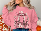 Faux Patchwork Cowgirl For A Cure Tee thumbnail 16