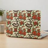 Vintage Snake and Rose MacBook Case thumbnail 4