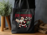 Running Late For Mahjong Christmas Print, Retro Santa Claus Holiday Art, Funny Mahjong Player Gift, Game Night Graphic Holiday Decor thumbnail 20
