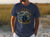 US Navy T-Shirt, Military Pride Tee, Veteran Gift Idea, Patriotic Sailor Uniform Art, Naval Forces Apparel, Honor Courage Commitment Shirt thumbnail 2