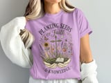 Planting Seeds of Faith & Knowledge T-Shirt | Christian Teacher Gift, Spiritual Growth Tee, Inspirational Educator Present, Scripture thumbnail 4